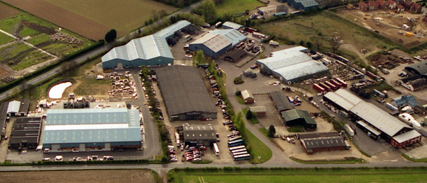 Aerial View of Trend Marine